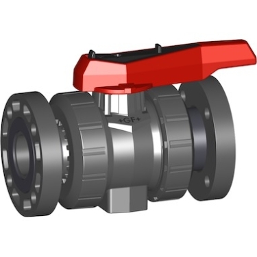 546型球閥,PVC-U 帶底部固定螺帽 日標(biāo)PVC-U手動(dòng)球閥