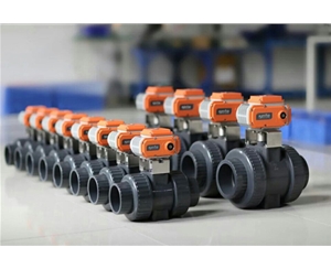 YNTO 自動(dòng)閥門 電動(dòng)球閥 PVC電動(dòng)球閥